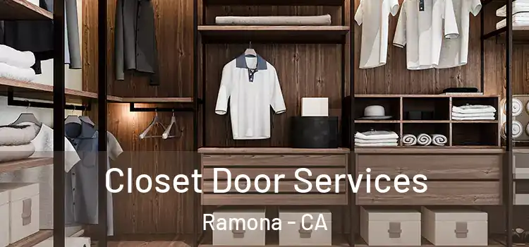 Closet Door Services Ramona - CA